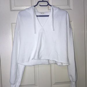 Cropped hoodie